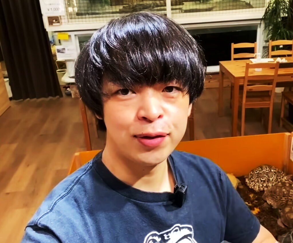 アニマルタイガ 爬虫類館 YouTubeより