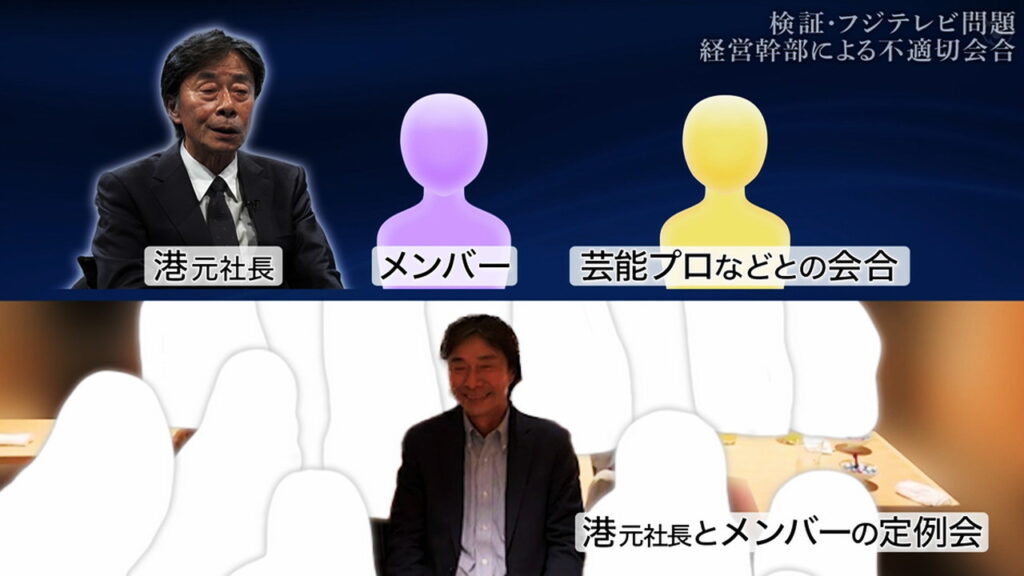 港浩一 会合 検証フジテレビ問題反省と再生・改革より